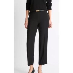 NWT $325 Vince Womens Black tapered pull on pant 2X plus size VI831522073